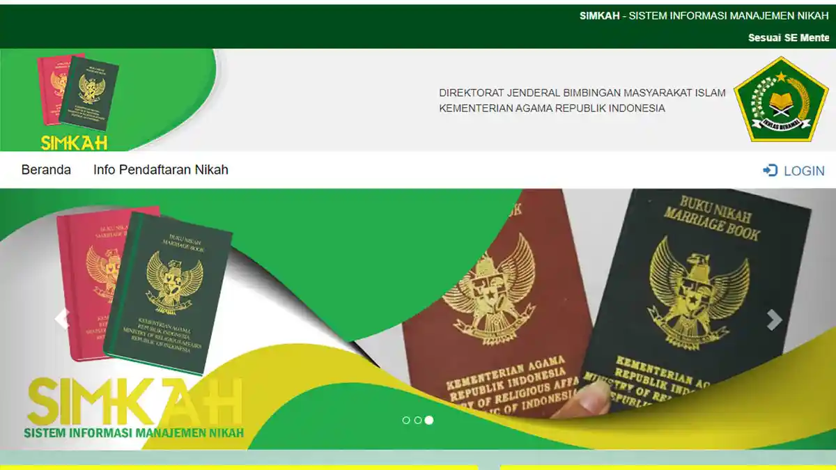 Tata Cara Daftar Nikah KUA Secara Online di simkah.kemenag.go.id, Ini Dokumen yang Dibutuhkan