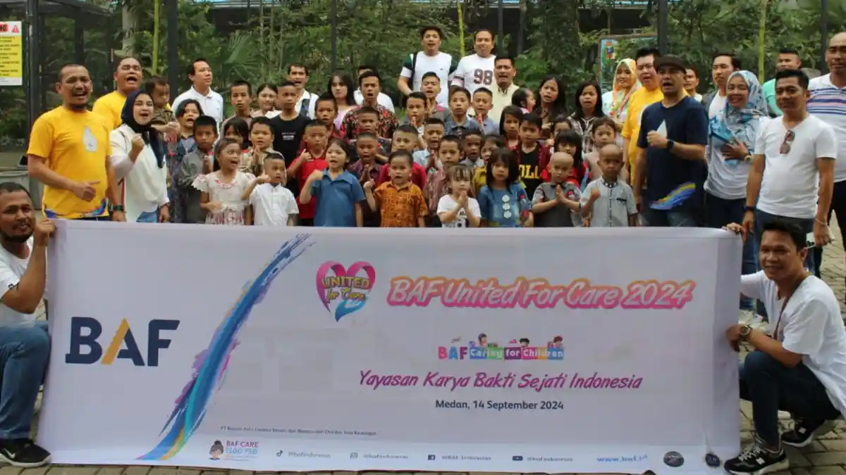 BAF United for Care 2024, Berbagi dan Menebar Kebahagiaan bagi Anak