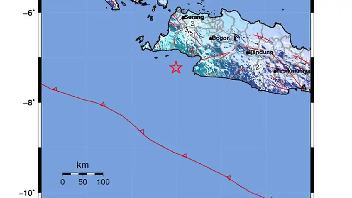 Kembali Gempa Susulan 5,2 SR Dirasakan Lemah di Lebak dan Jakarta