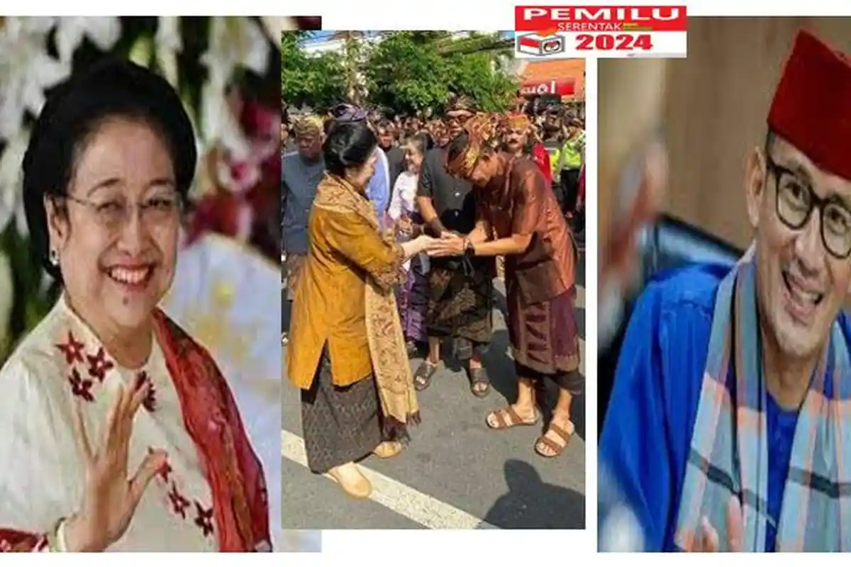 Bertemu Megawati Soekarnoputri di Bali, Sandiaga Uno Dititipkan Pesan Trisakti dari Soekarno
