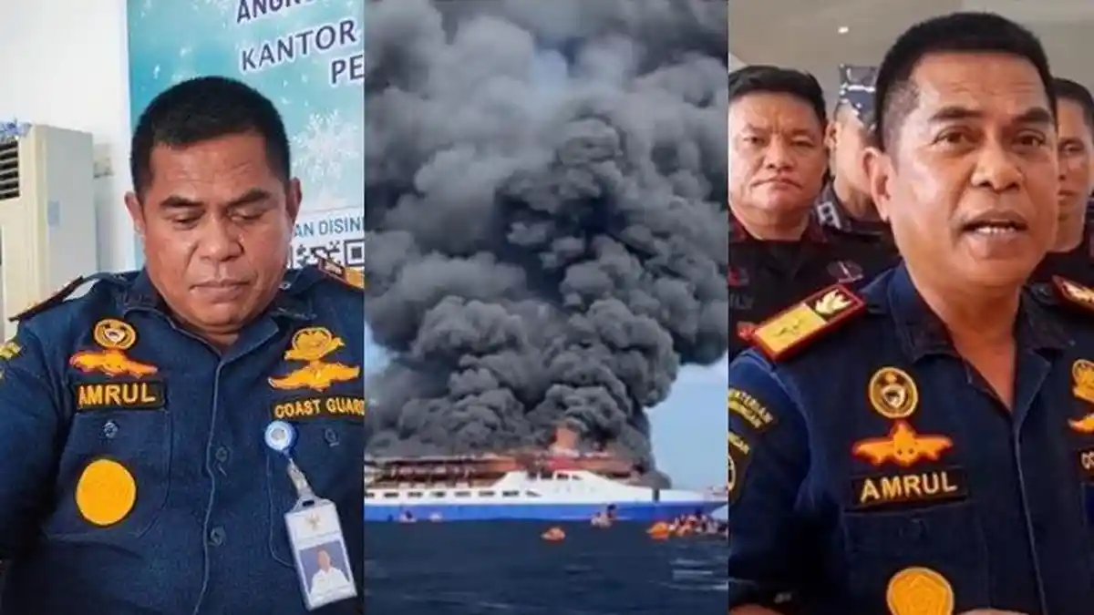 Sosok Kolonel Marinir Amrul, Kepala KSOP Manado Bantah Ada Ledakan di Ruang Mesin KM Barcelona VA