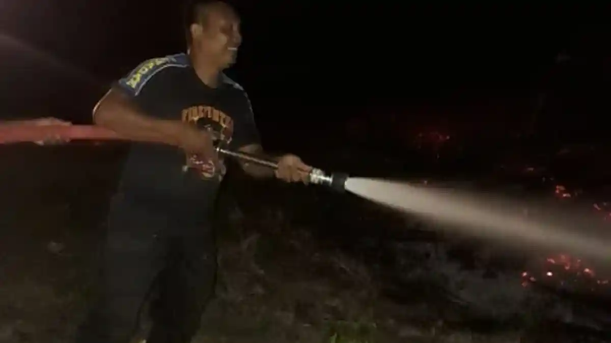 2 Ha Lahan Perkebunan di Pijay Terbakar, Ini Penyebabnya