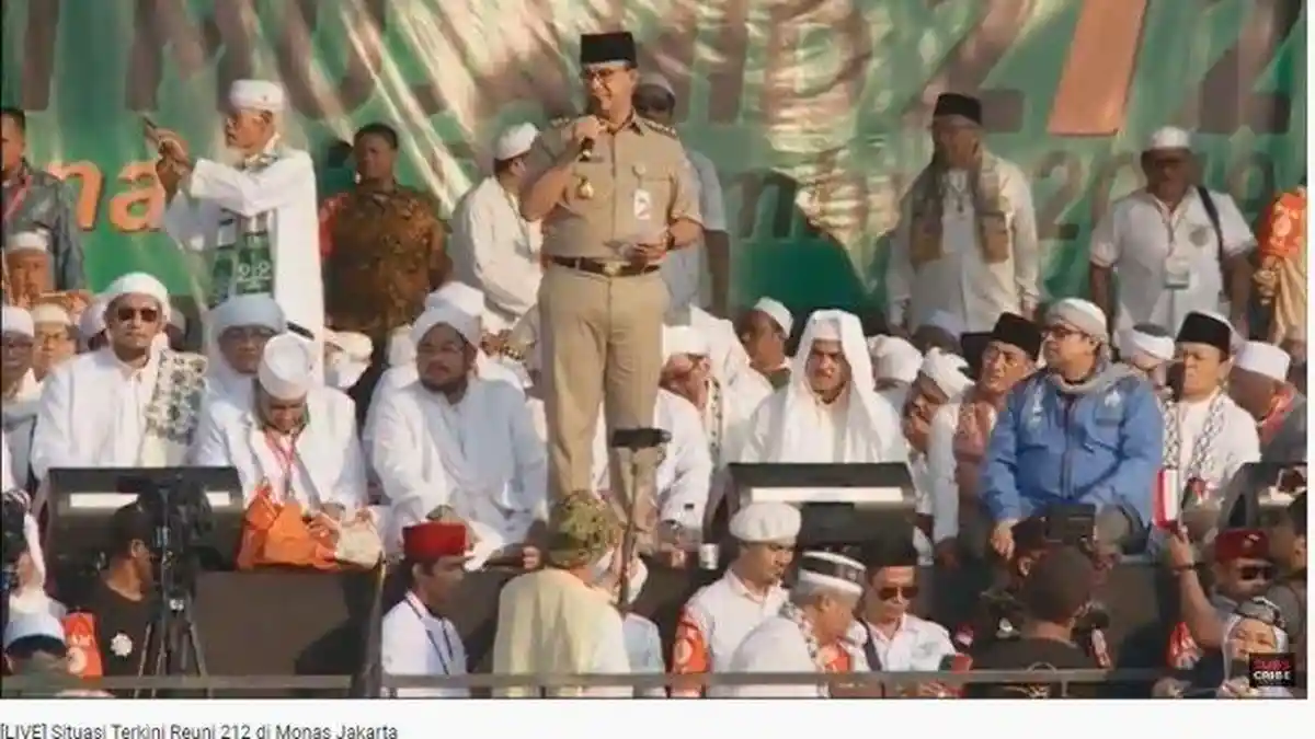 ASN Dilarang Hadiri Reuni 212, FAKTA Semprot Anies Baswedan: Dia Buat Aturan tapi Dia yang Langgar