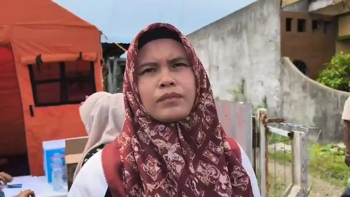 7 Kepala Keluarga Terdampak Akibat Kebakaran yang Melahap 4 Rumah Semi Permanen di Medan Polonia