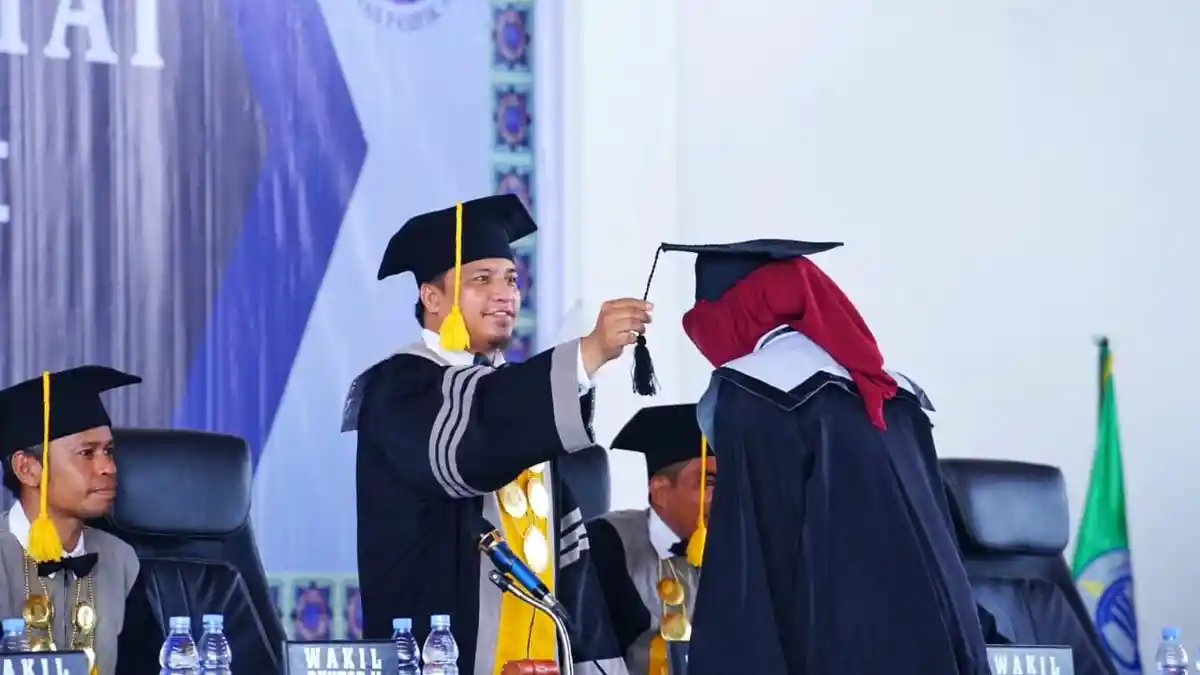 Unipas Morotai Maluku Utara Wisudakan 270 Mahasiswa, Rektor: Terima Kasih Atas Kepercayaannya