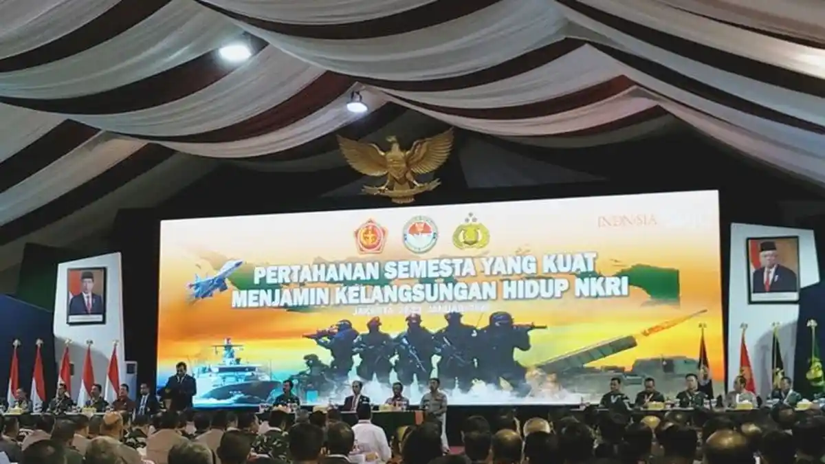 Menhan Prabowo Subianto : Kita Harus Bersatu Tegakan Kedaulatan Negara