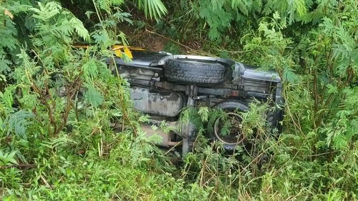 Mobil yang Ditumpangi Kapolsek Getasan Kabupaten Semarang Terjun ke Jurang, Begini Kondisinya