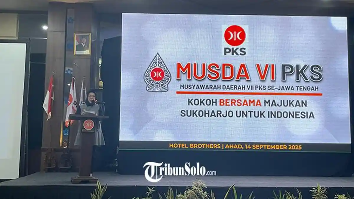 Bupati Sukoharjo Etik Suryani Hadiri Musda VI PKS, Beri Pesan Politik untuk Kemajuan Daerah
