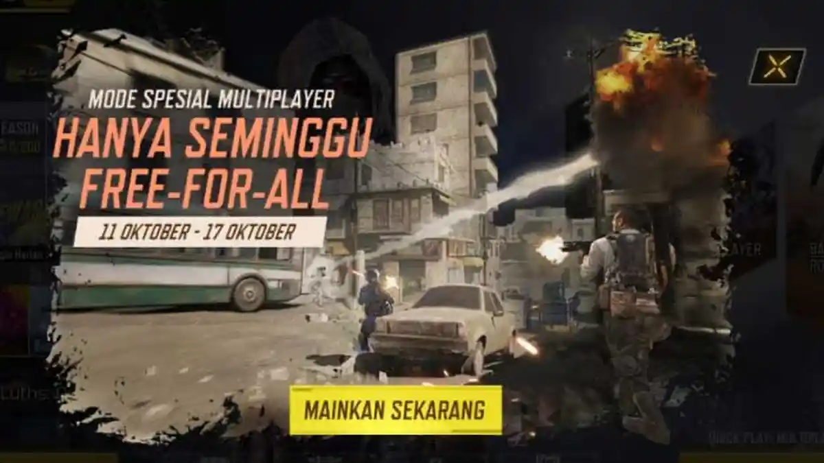 Mode Spesial Terbaru Call of Duty Mobile (CODM) 'Free For All' Ratusan ...