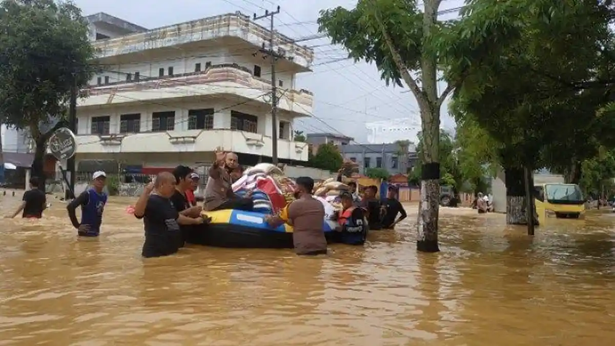 PLN Percepat Penormalan Gardu Induk Terdampak Banjir di Kalimantan Selatan