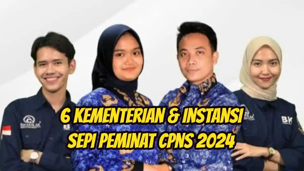 CPNS 2024 Tembus 1 Juta Pelamar, Ini Daftar Kementerian Sepi Peminat ...