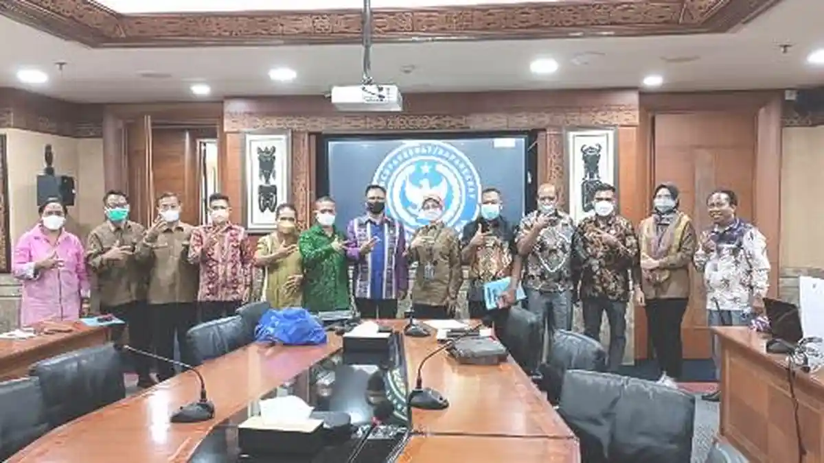 Dispar Malaka bersama Komisi II DPRD  Malaka, Audiens dengan Kemenperakraf RI