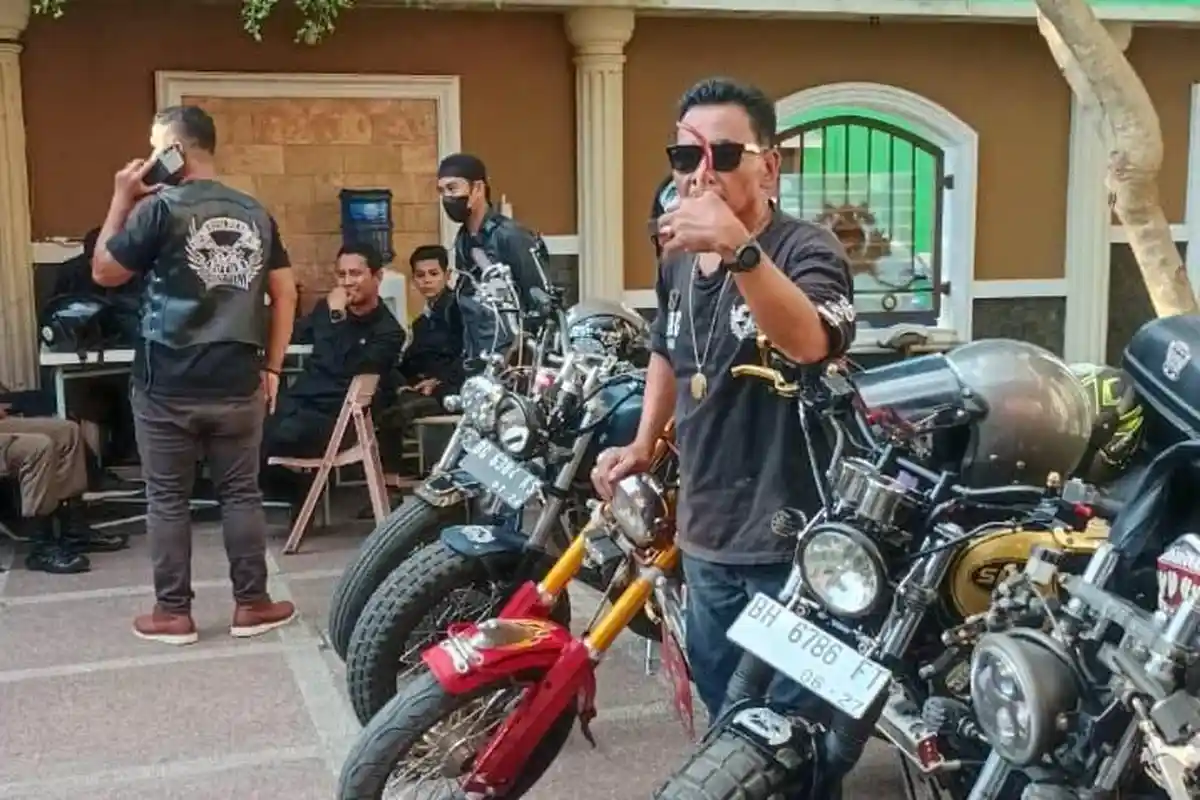 Siginjai Motor Jambi, Komunitas Motor Custom Nyentrik Tetap Mengedepankan Keluarga