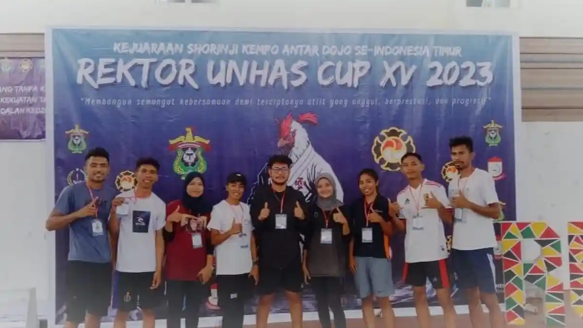 Ikuti Kejuaraan Rektor Unhas Cup ke-XV 2023, Tim Kempo Unpatti Optimis Bawa Pulang Hasil Terbaik