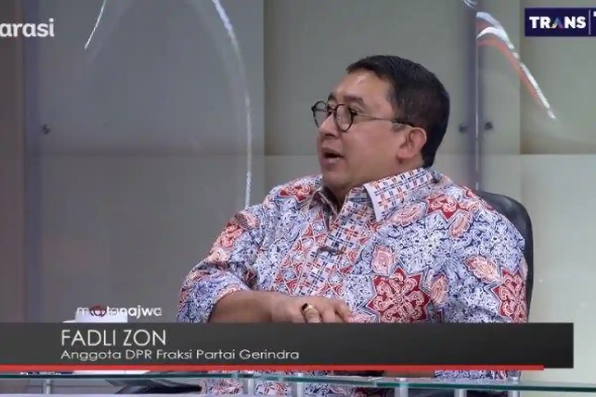 Fadli Zon Sindir Pemerintah Soal Bom Bunuh Diri Makassar, Sebut Anggaran Besar Pemberantasan Teroris