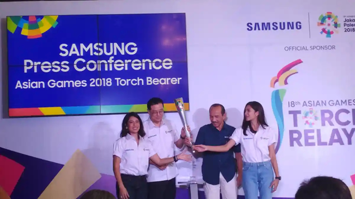 Samsung Bagikan Ponsel Galaxy ke Panitia Pelaksana Asian Games 2018