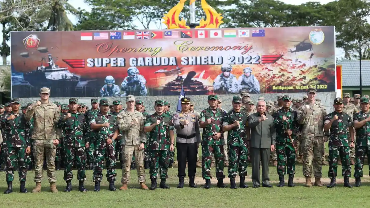 13 Negara Terlibat dalam Latma Super Garuda Shield 2022, 4 Lokasi Dipilih Jadi Tempat Latihan