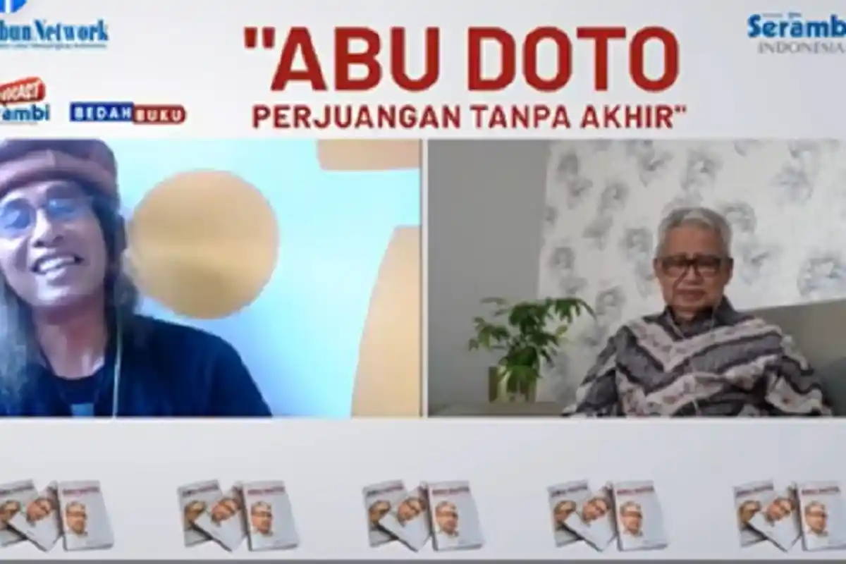 Bedah Buku Abu Doto, dr H Zaini Abdullah: Dulu Tiap Hari Didemo untuk Turun dari Gubernur
