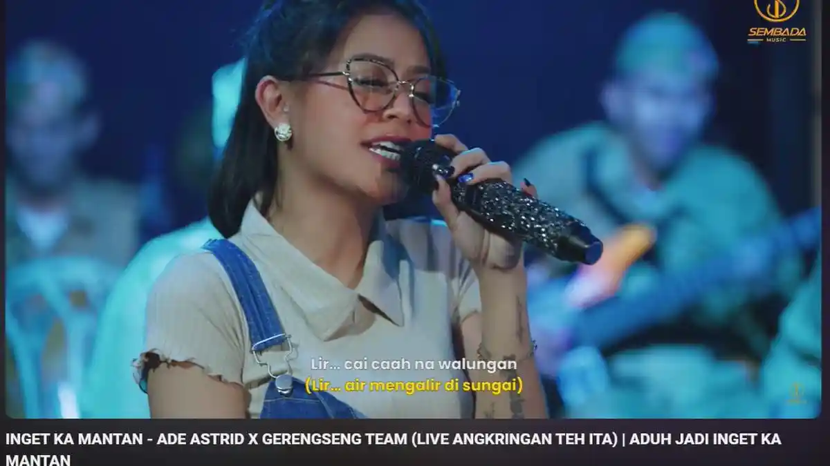Lirik Lagu Inget Ka Mantan - Ade Astrid x Gerengseng Team