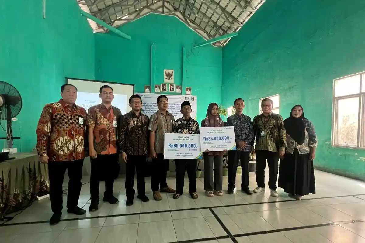 BPJSTK Salurkan Santunan Kematian untuk PMI di Lampung Timur, Bentuk Perlindungan Menyeluruh