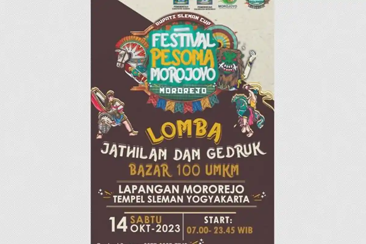 Lomba Jathilan dan Pengembangan UMKM Bakal Meriahkan Festival Morojoyo Sleman