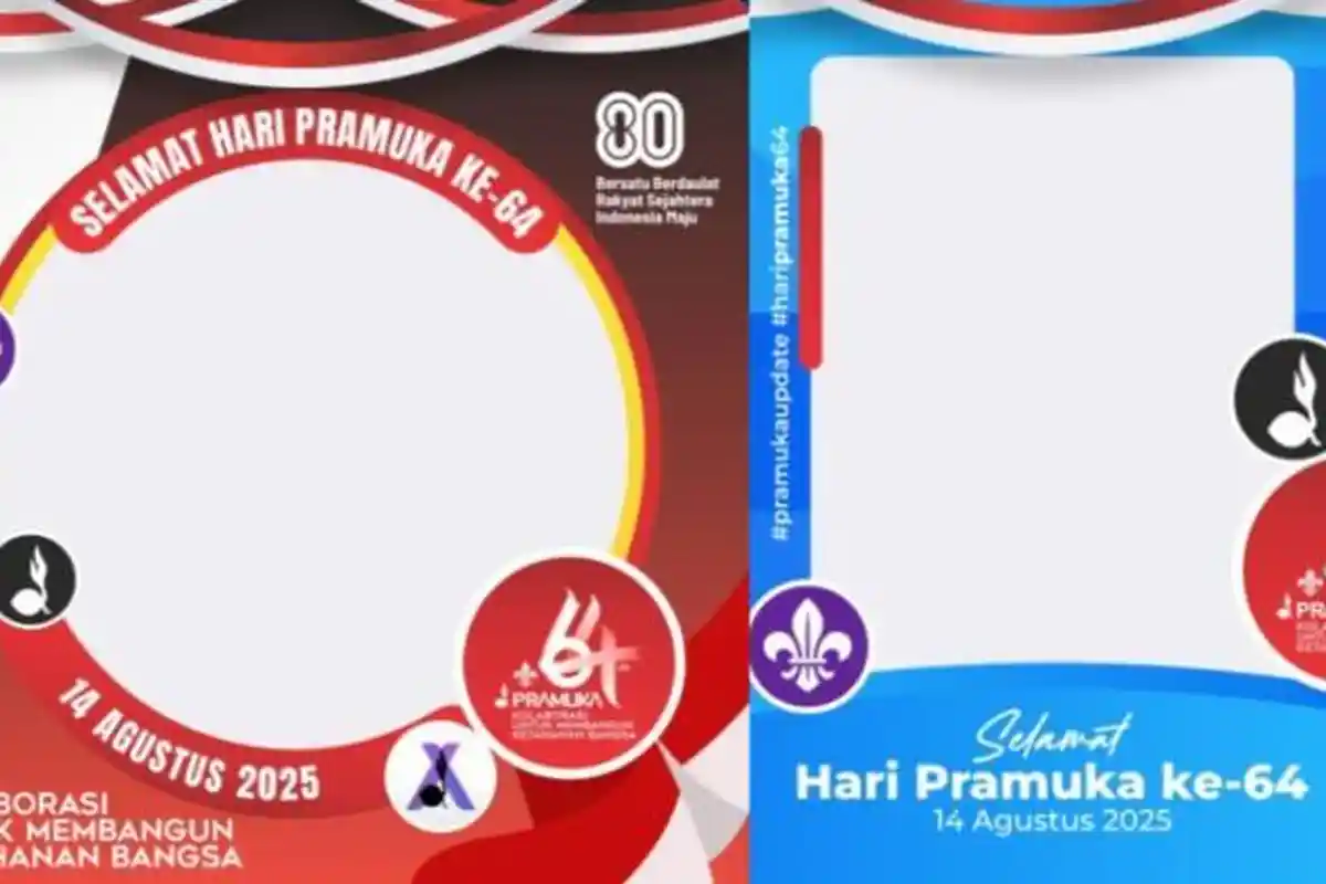 Link Twibbon Hari Pramuka 2025 dan Cara Memasangnya untuk Rayakan HUT ke-64