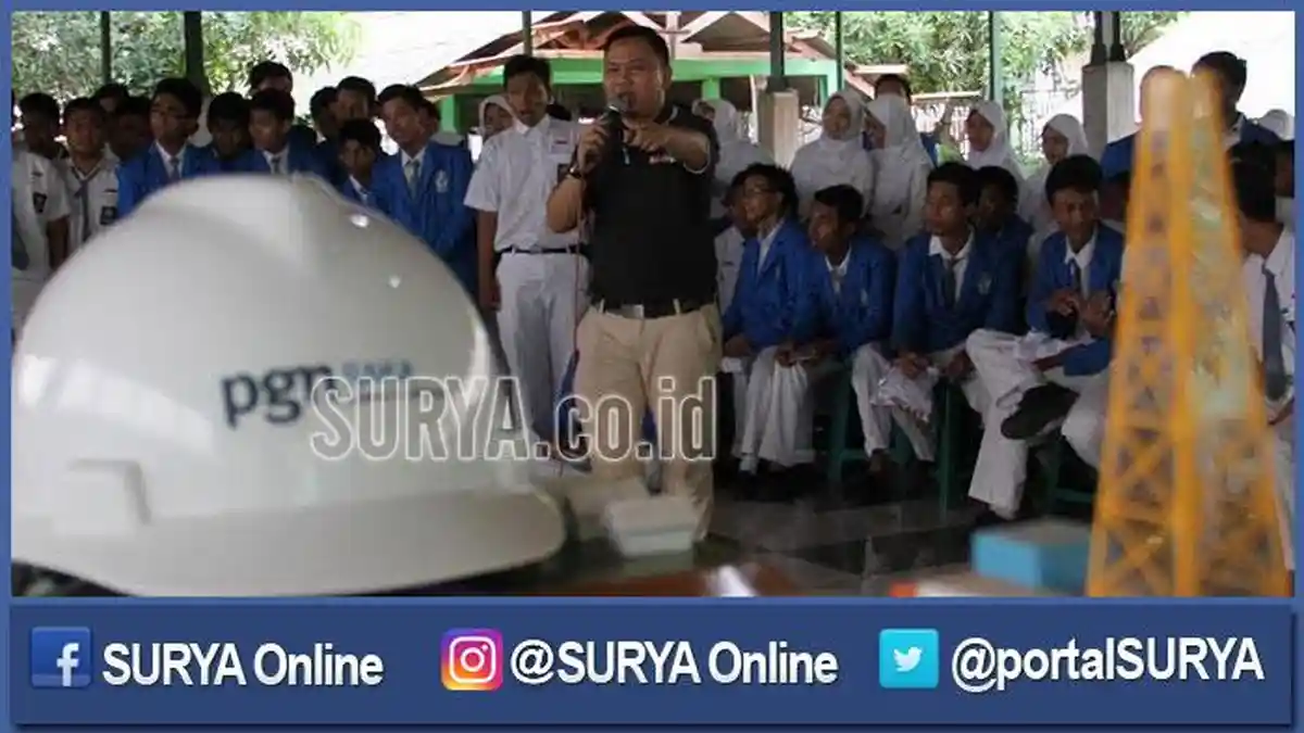 Ratusan Siswa SLTA Gresik Diajari Tata Kelola Migas