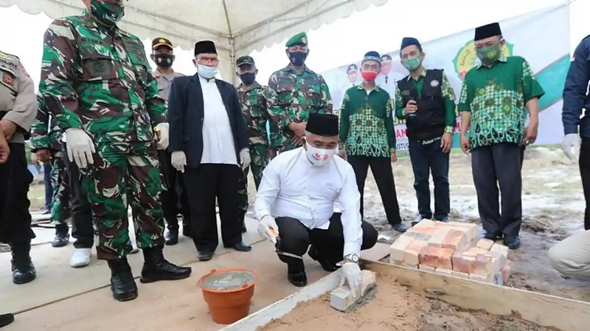 Walikota Khairul Ajak Umat Muslim Wakaf Pembangunan Masjid