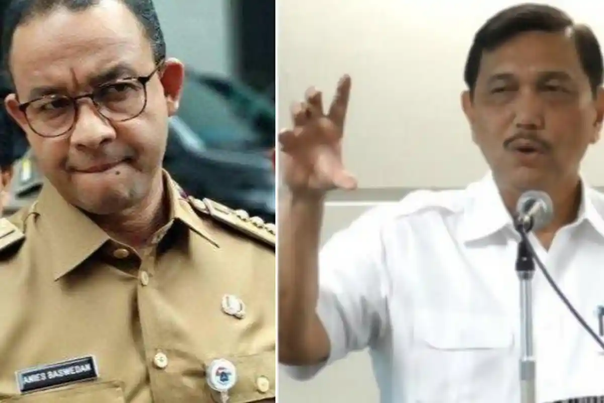 Tagar Anies dan Luhut Trending Twitter Hari Ini, Ada Apa?