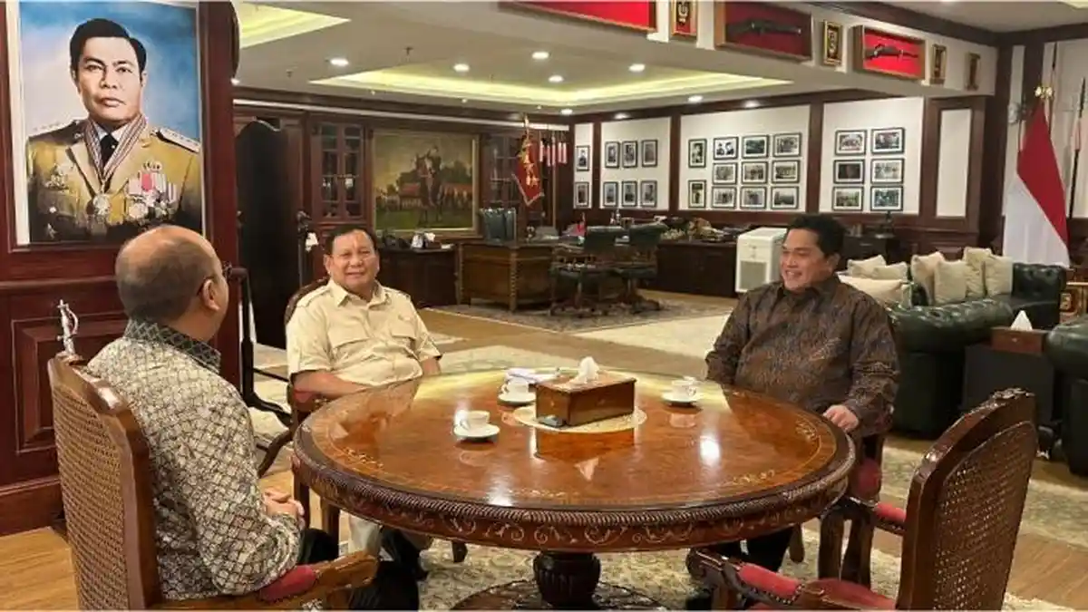 Duet Prabowo - Erick Thohir Miliki Tingkat Keterpilihan Sangat Tinggi di Pilpres 2024
