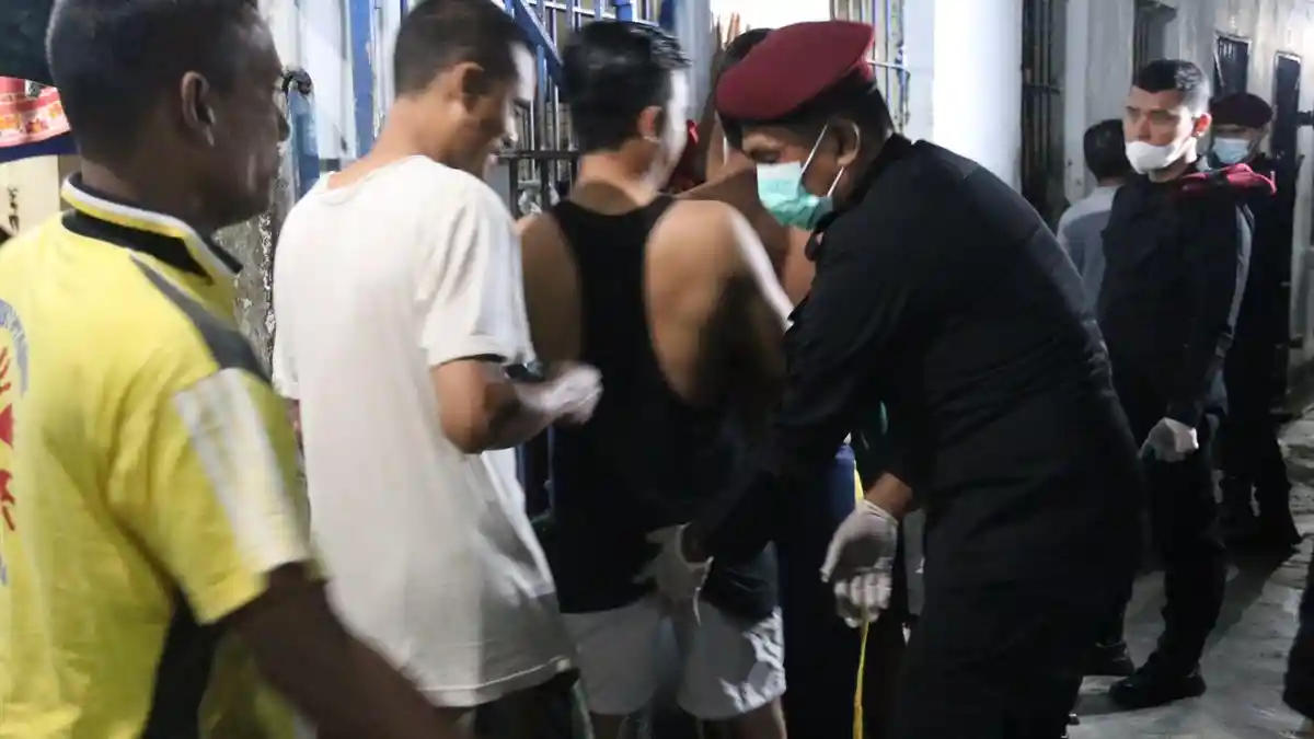 Tim Satops Patnal Kanwil Kemenkumham Sumut Sidak ke Lapas Tanjungbalai: Tidak Ditemukan Narkoba