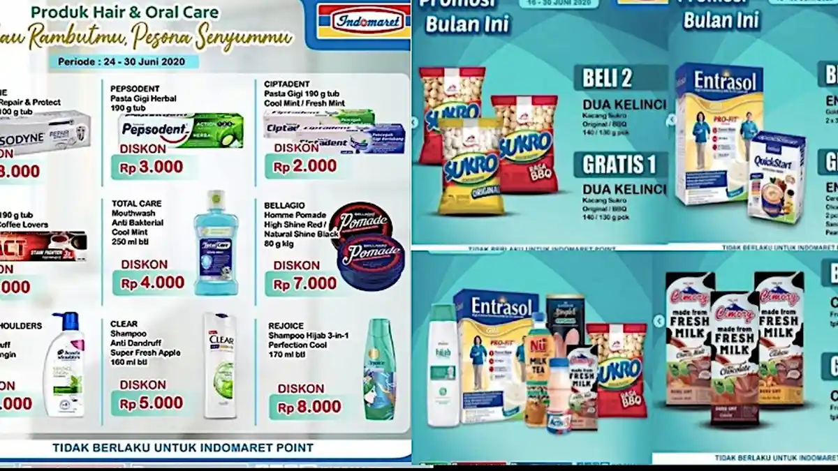 Hari Terakhir Promo JSM Indomaret Minggu 28 Juni Beli Dua Lebih Hemat