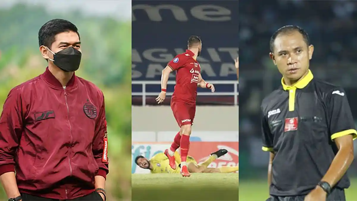 Buntut Gol Marko Simic Dianulir, Persija Jakarta Laporkan Wasit Oki Dwi Putra ke Komite Wasit PSSI