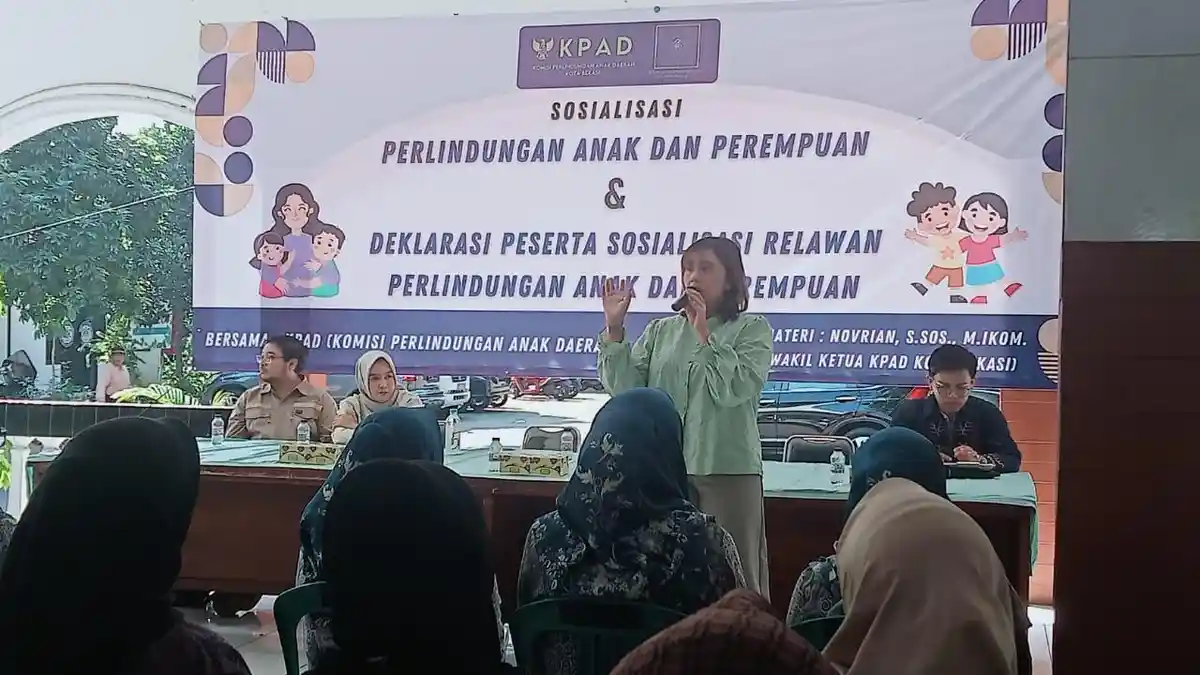 Marak Kasus Kekerasan, Relawan Perlindungan Anak dan Perempuan Dibentuk di Bekasi