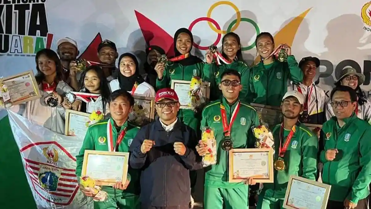Raih 7 Medali Emas, Ski Air Jatim Juara Umum PON XXI 2024