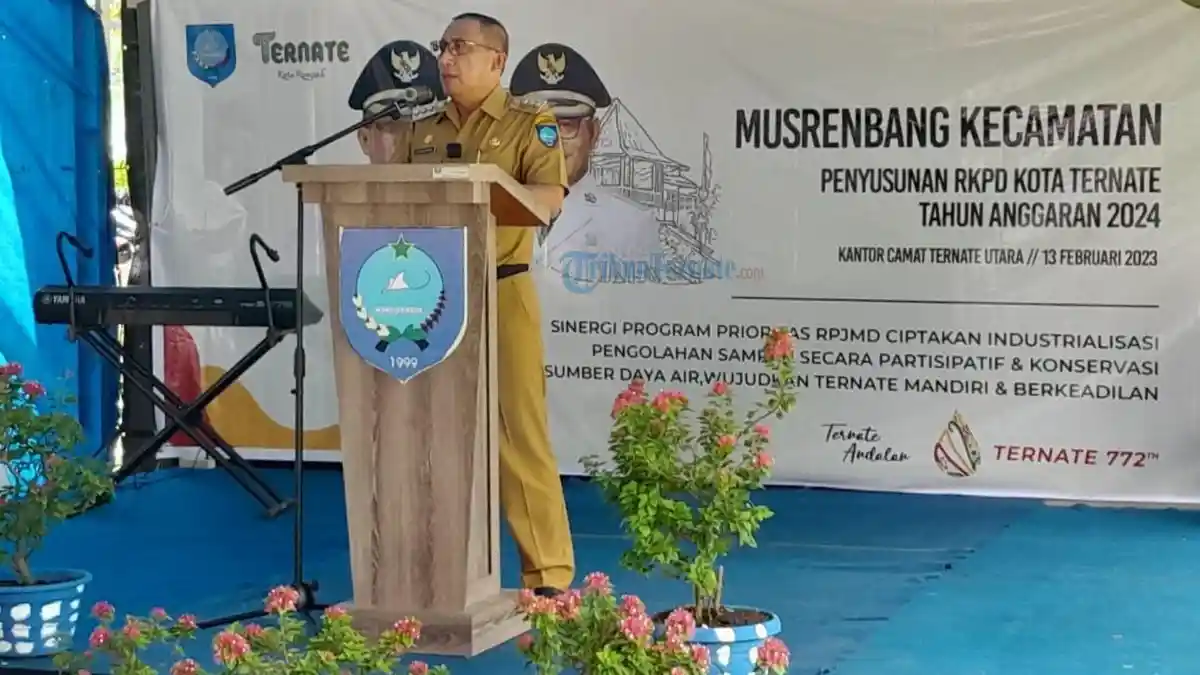Wali Kota Minta Camat dan Lurah Ternate Utara Action Tangani Sampah