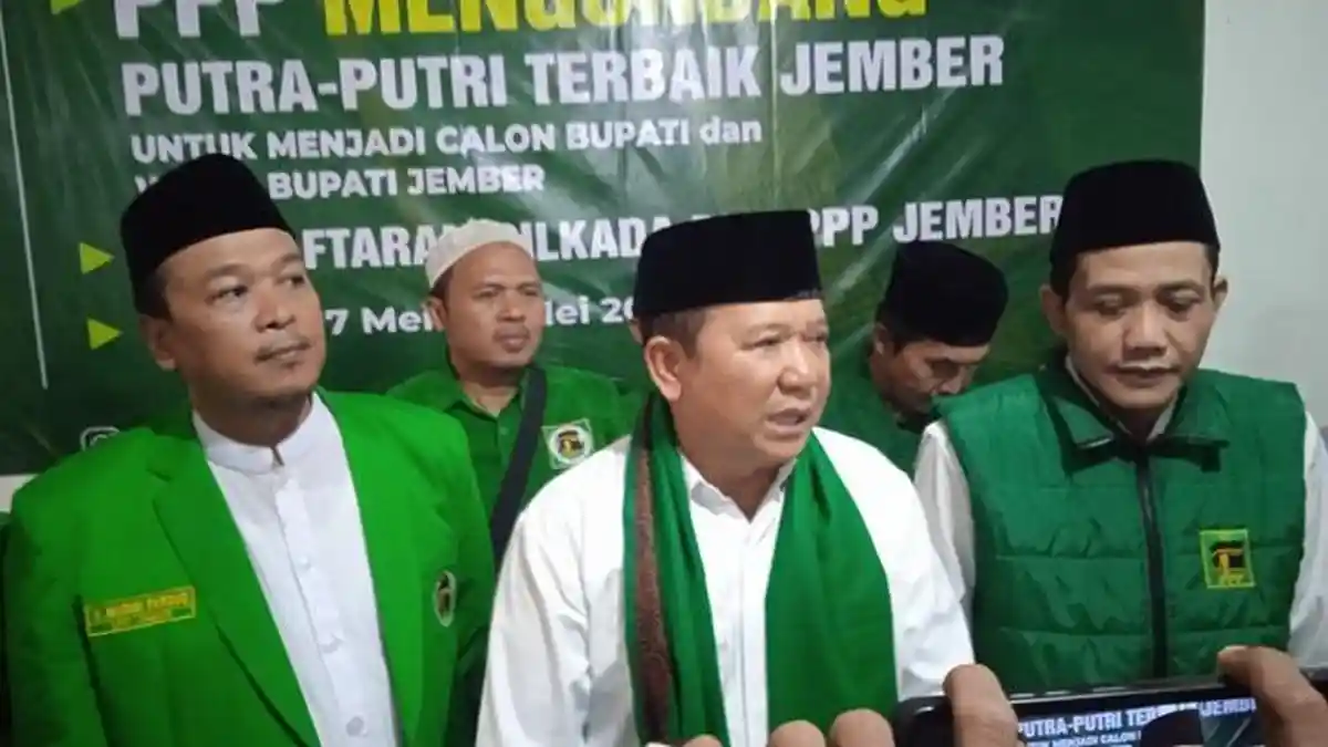Bupati Hendy jadi Pendaftar Pertama Calon Bupati Jember dari PPP