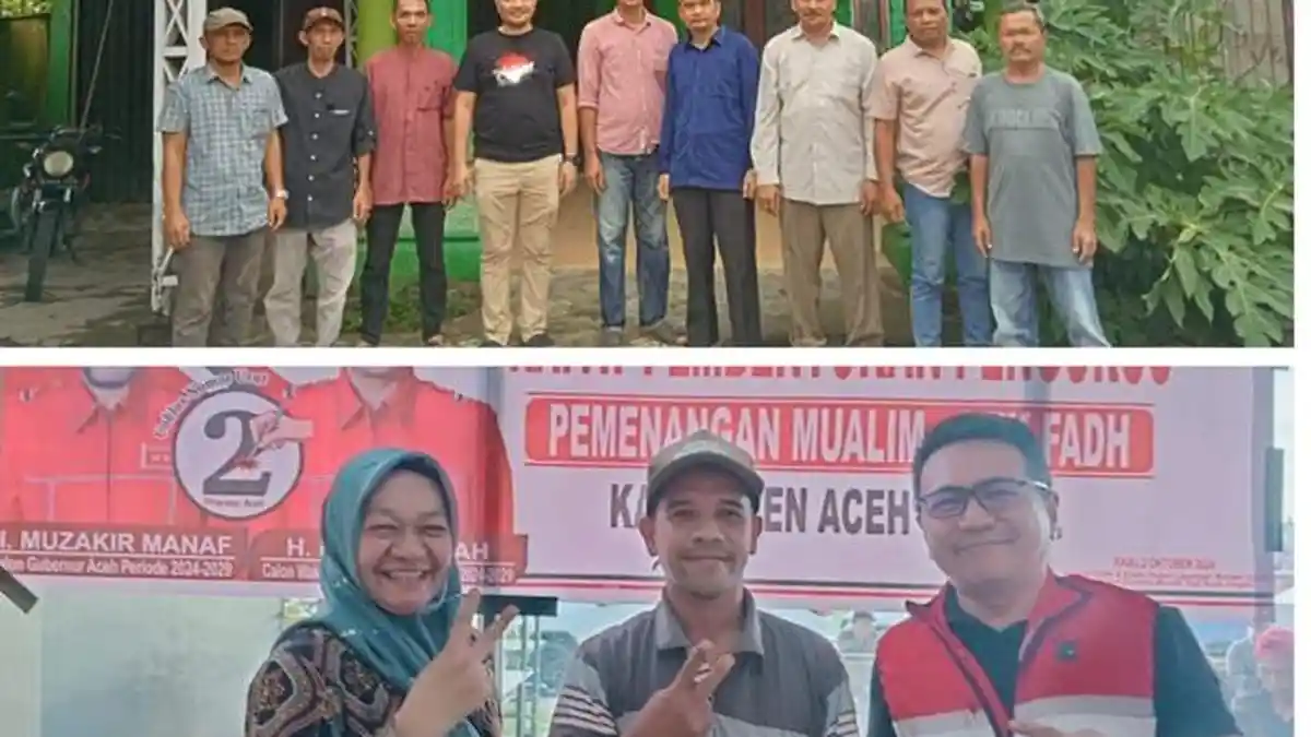 Tim Pemenangan Mualem-Dek Fadh Terbentuk di Aceh Singkil, Om Bus Buka Posko