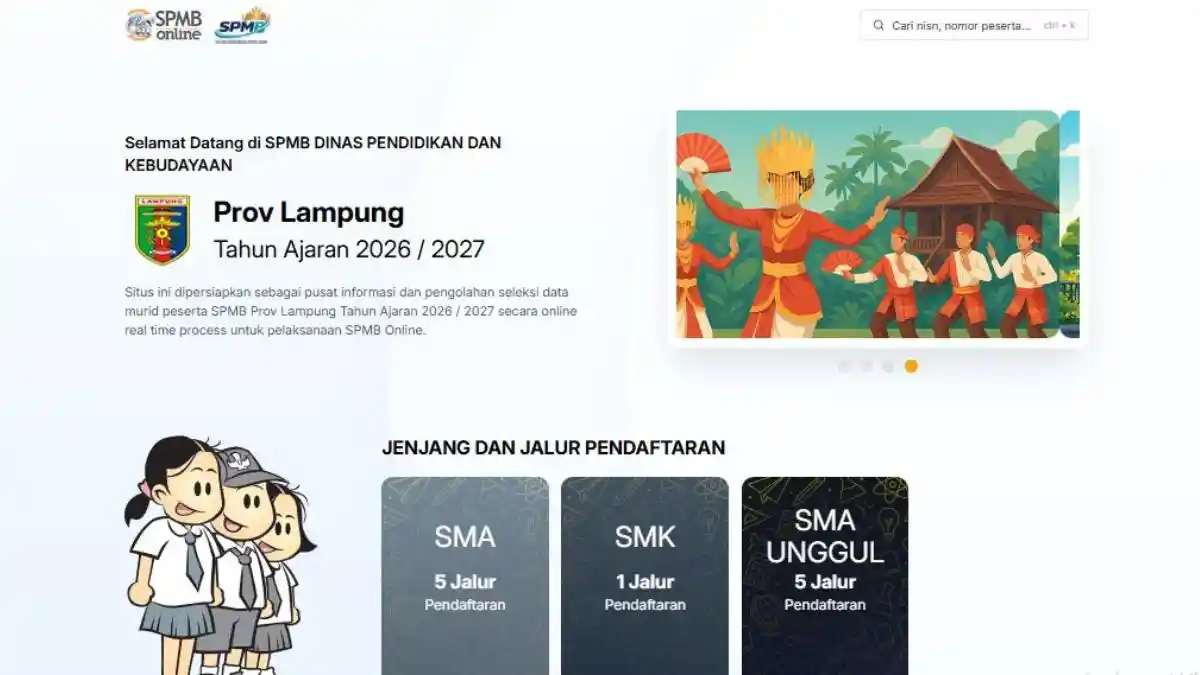 Jadwal Daftar Ulang SPMB Lampung 2026 Jenjang SMA Reguler dan Cara Lapor Diri - Tribunnews.com