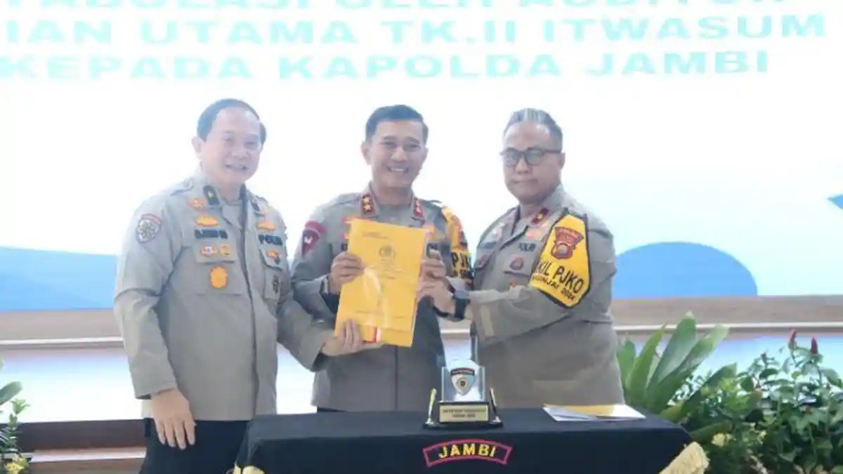Kapolda Jambi Tutup Taklimat Akhir Audit Kinerja Itwasum Polri 2024