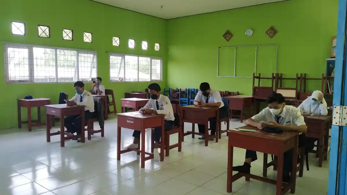 SMP di Batola Gelar Ujian Sekolah Secara Luring, Maksimal 10 Siswa Per Kelas