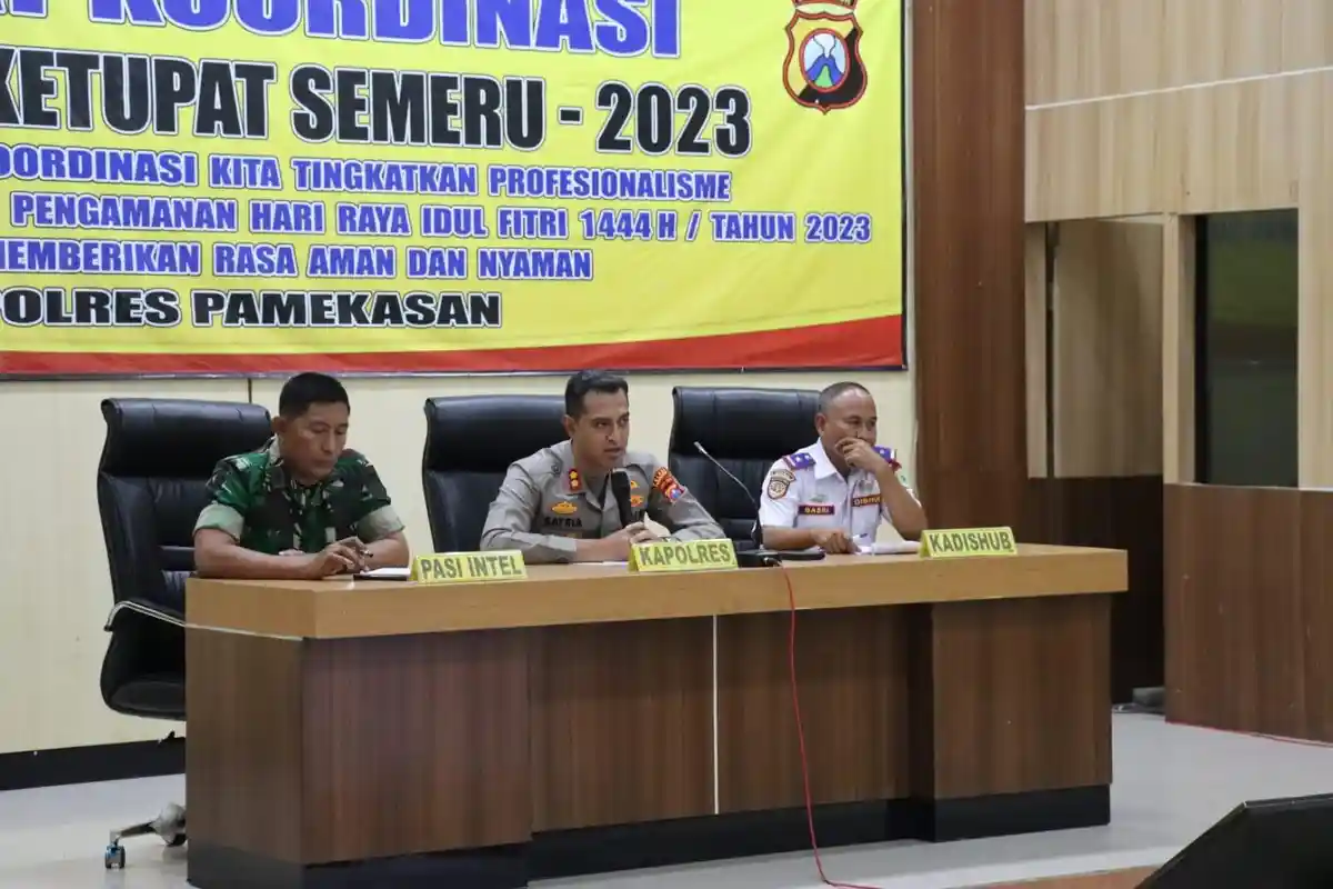 Operasi Ketupat Semeru 2023, Polres Pamekasan Amankan Arus Mudik, Hingga Balap Liar Jadi Sasaran