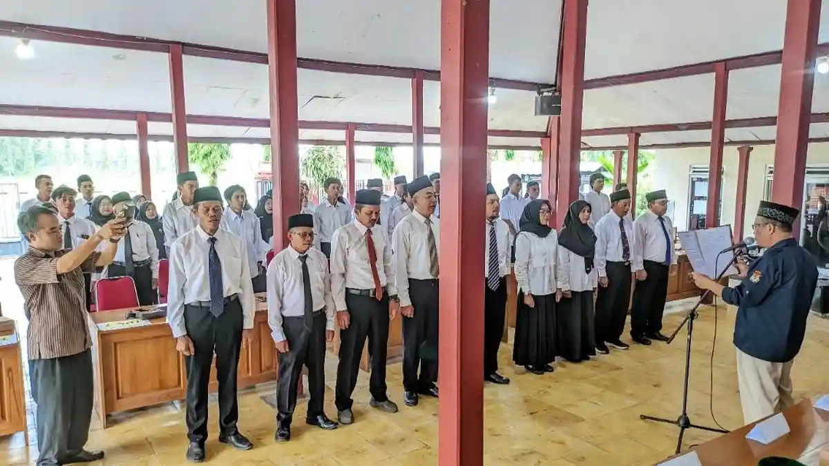 Profesi Musiman, KPU Banyumas Lantik 18.550 KPPS