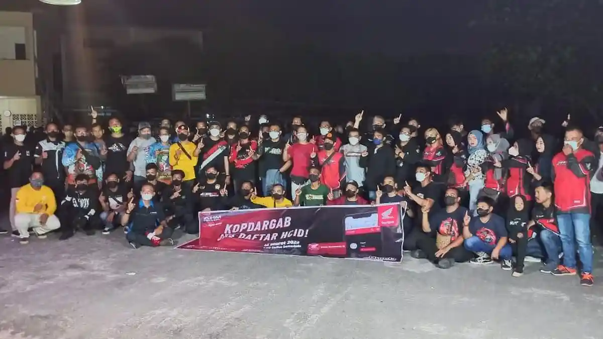 Komunitas Ikatan Motor Honda Samarinda Astra Motor Kaltim 2, Kampanyekan Keselamatan Berkendara
