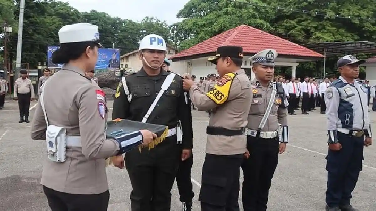 Operasi Zebra Turangga 2025 Dimulai, Polres Belu Gelar Apel Pasukan