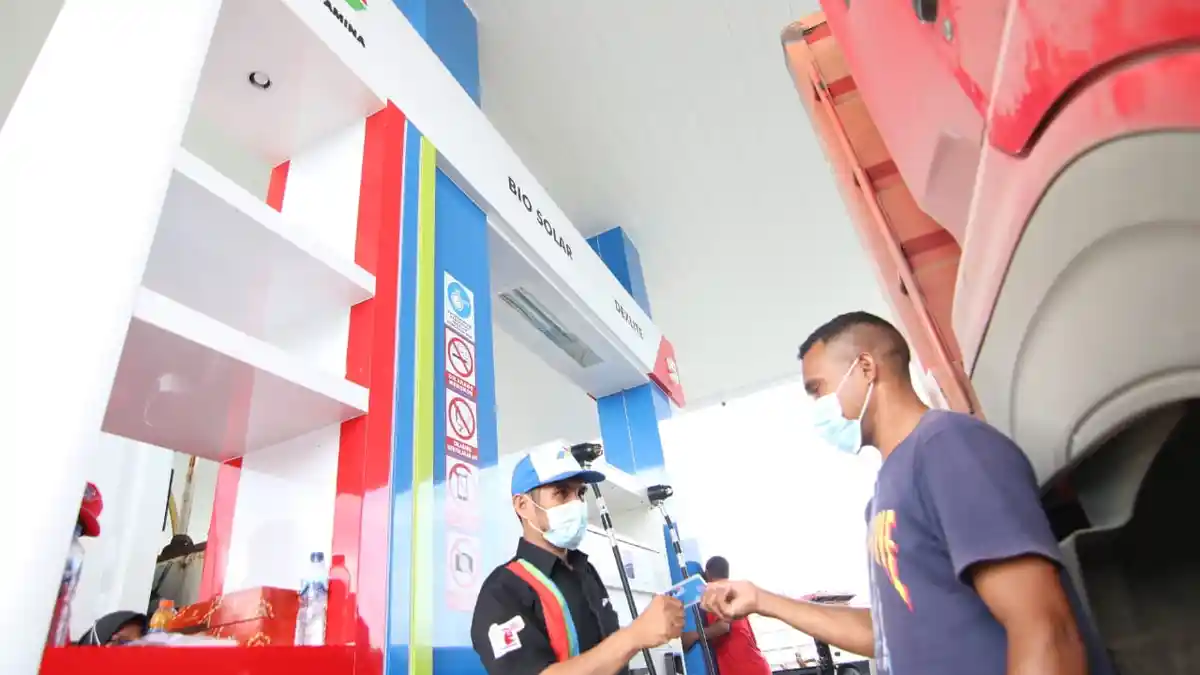 Pertamina Tambah Pasokan Solar Subsidi ke SPBU KM 13 Balikpapan