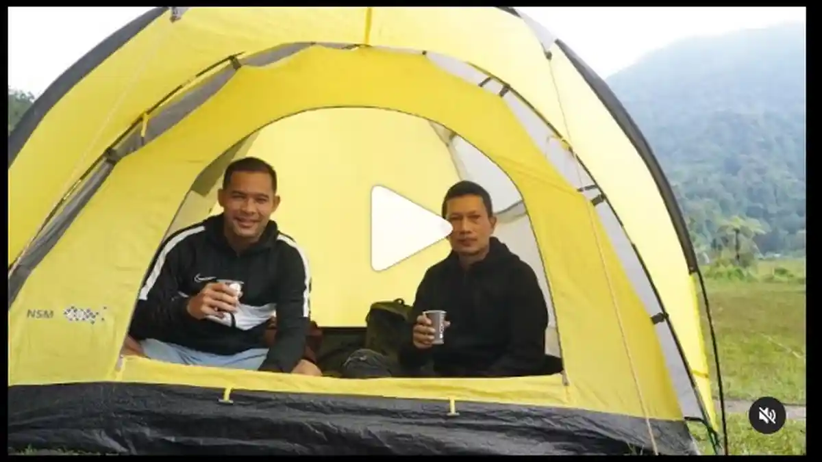 Cerita Ismed Sofyan dan Andritany Ardhiyasa Camping di Buktif Golf Cibodas, Bunuh Kebosanan