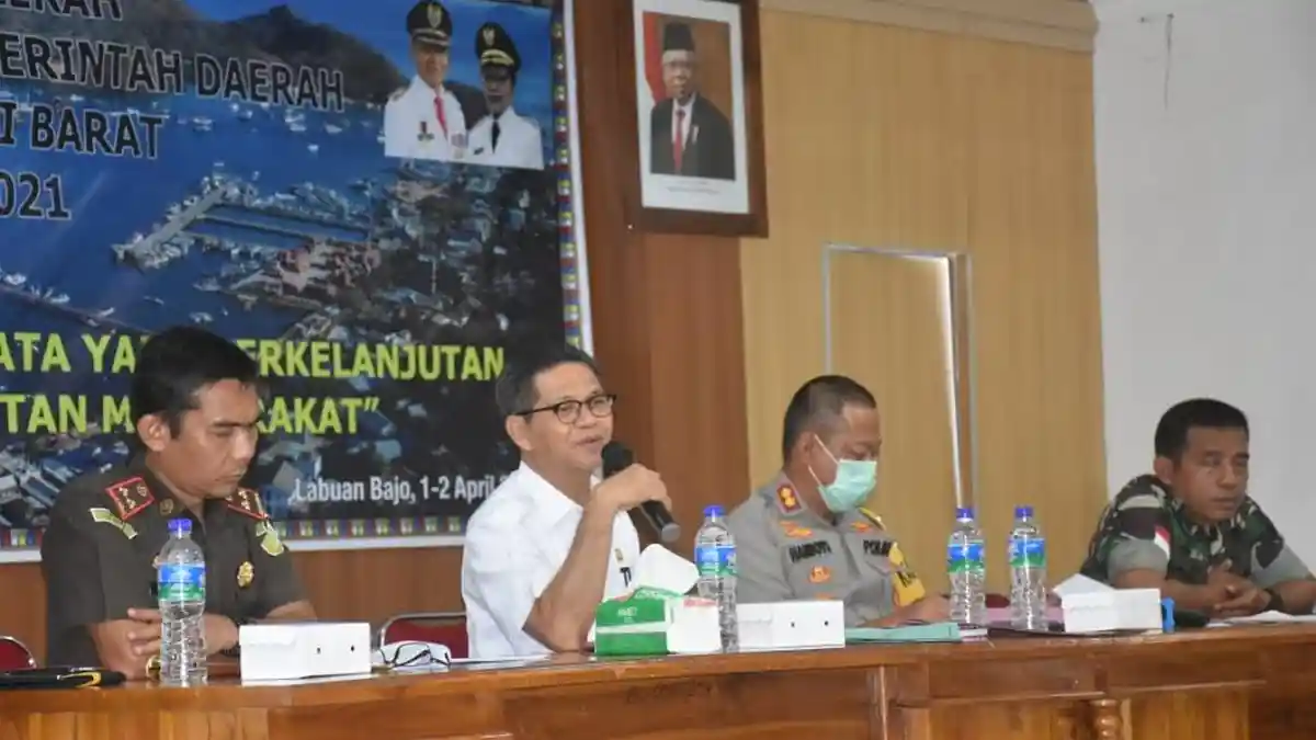 Bupati Mabar Bentuk Struktur Gugus Tugas Covid-19