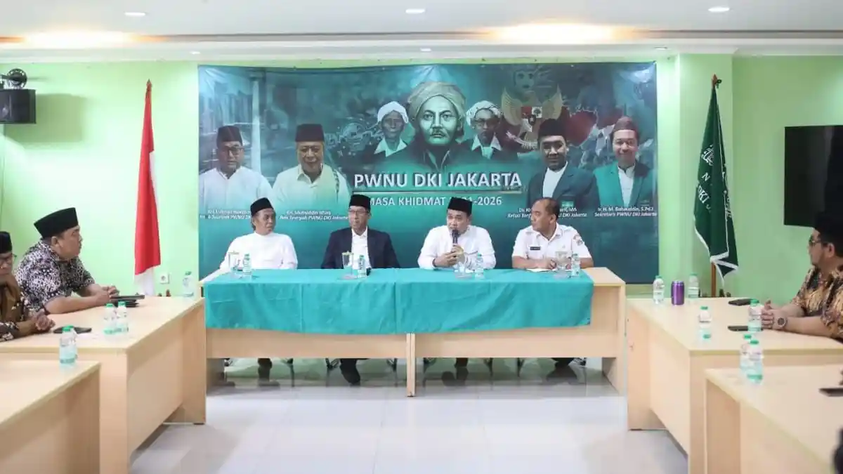 Minta Masukan dan Saran, Pj Gubernur Heru Budi Sambangi PWNU DKI 