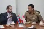 Dubes Norwegia Kunjungi Ahok